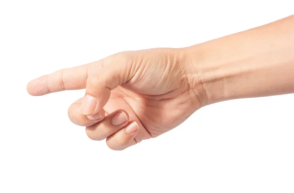 Annäherung an die menschliche Hand — Stockfoto