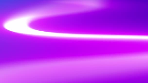Ambient Neon Light Animation Purple Background — Stock Video