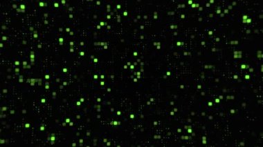 dijital piksel arkaplan canlandırması, büyük veri bilgileri, yeşil teknoloji arkaplanı