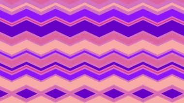 Dalga geometrik desen arkaplanı, mor yerleşim animasyonu