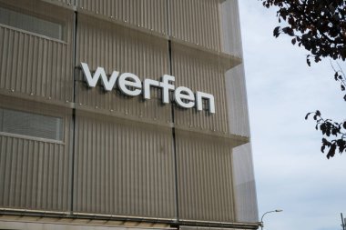 Barselona, İspanya - 5 Kasım 2021: Werfen şirketi imzalı logo, Illustrative Editorial.