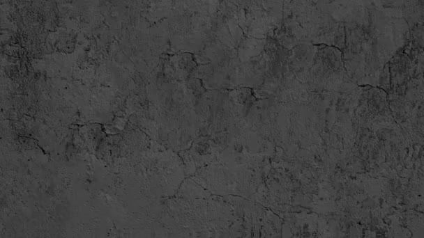Stuckwandoberfläche Hintergrund Zementkulisse Stucco Grunge Design Hintergrundanimation — Stockvideo