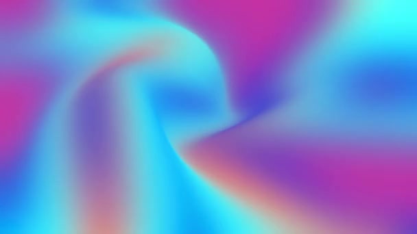Blue Purple Smooth Gradient Blur Background Colorful Design Backdrop Animation — Stock Video