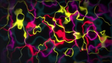 Soyut renk çizgileri arka plan, enerji dalgaları canlandırması.