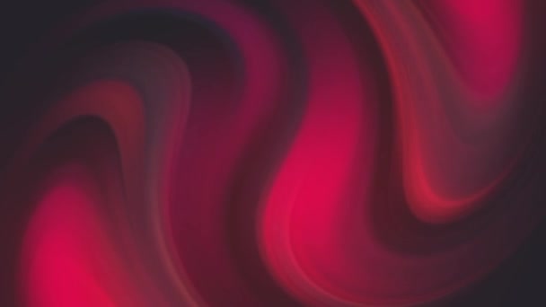 Waving Gradient Hintergrundanimation Twirl Red Hintergrund Motion Design Grafiken — Stockvideo