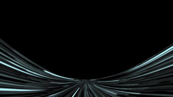แบนเนอร สามต ากว ภาพประกอบอวกาศ แอน เมช นแสงส ขาว นหล าเนา — วีดีโอสต็อก