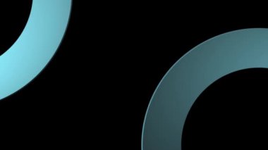 Soyut geometrik şekil arkaplanı. Kopyalama alanı ile şekil düzeni. Siyah arkaplan