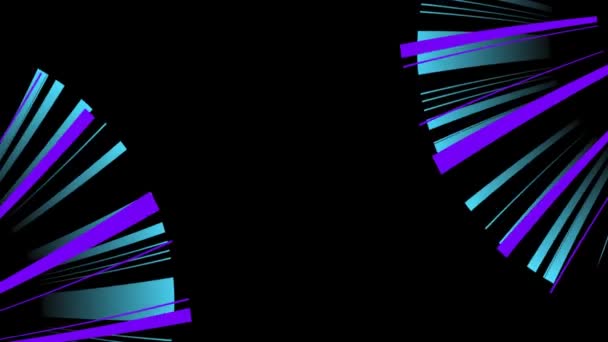 Abstraktní Geometrické Pozadí Překrytí Návrh Pohybu Rozumím Grafická Ilustrace Tapety — Stock video