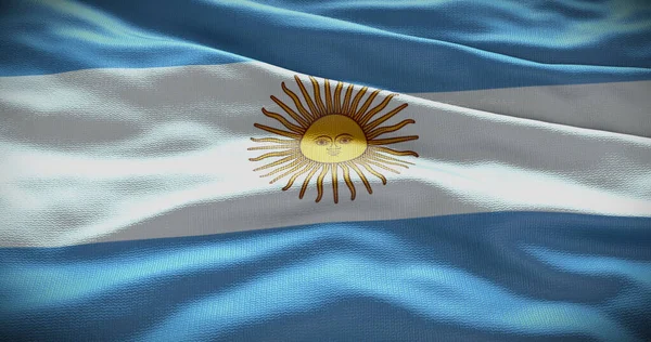 Ilustración Fondo Bandera Nacional Argentina Símbolo Del País —  Fotos de Stock