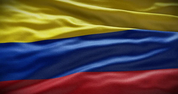 Colombia Bandera Nacional Fondo Ilustración Símbolo Del País —  Fotos de Stock