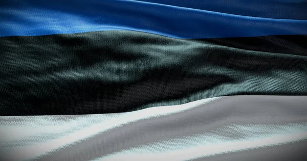 Естонський Національний Прапор Приклад Символ Країни — стокове фото