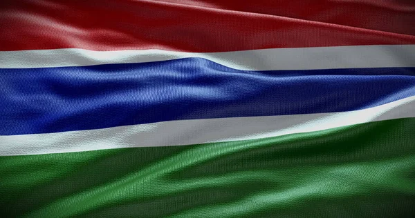 Gambia Nationale Vlag Achtergrond Illustratie Code Van Het Land — Stockfoto