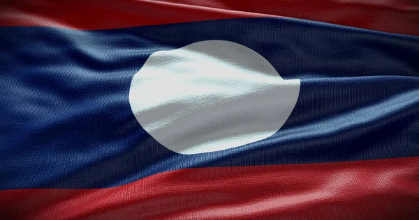 Laos Nationale Vlag Achtergrond Illustratie Code Van Het Land — Stockfoto