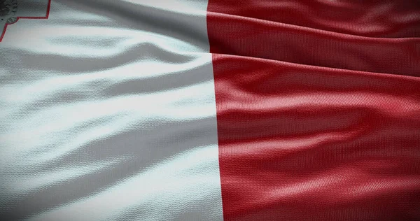 Мальтійський Національний Прапор Приклад Символ Країни — стокове фото