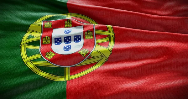 Portugal Bandera Nacional Fondo Ilustración Símbolo Del País —  Fotos de Stock
