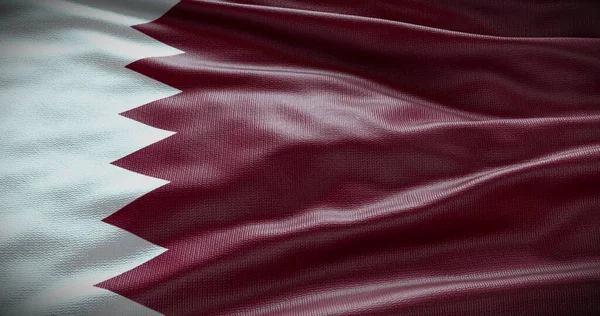 Qatar Nationella Flaggan Bakgrund Illustration Landskod För Landet — Stockfoto