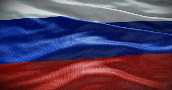 Rússia Bandeira Nacional Fundo Ilustração Símbolo País — Fotografia de Stock