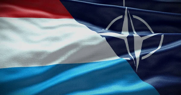 New York Usa Juni 2022 Förbindelserna Mellan Luxemburg Och Nato — Stockfoto
