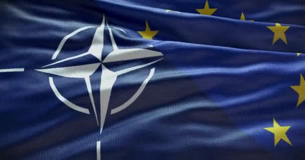 New York Usa Giugno 2022 Unione Europea Relazioni Nato Notizie — Video Stock