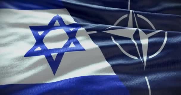 New York Usa Giugno 2022 Israele Relazioni Nato Notizie Politica — Video Stock
