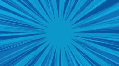 Kopya alanı olan mavi minimalist soyut arkaplan. Hız çizgileri.