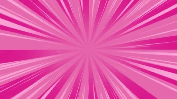 粉色红色的抽象背景 卡通设计 — 图库视频影像