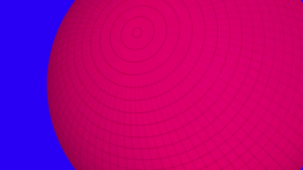 Αφηρημένο Φόντο Σχήμα Μωβ Και Μπλε Γεωμετρικό Φόντο — Αρχείο Βίντεο