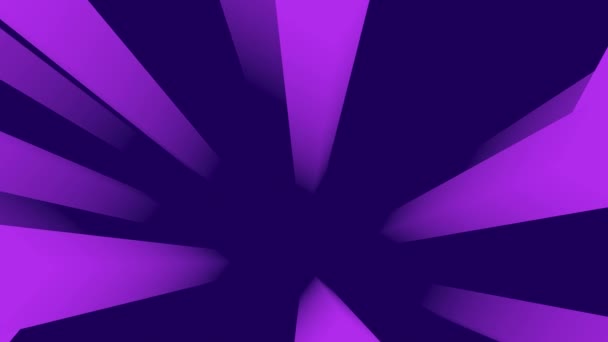 带圆柱的紫色背景摘要 — 图库视频影像