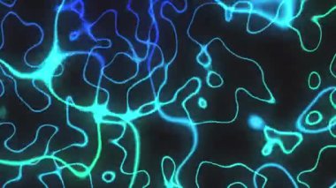 Dalgalı desenli soyut mavi arkaplan.