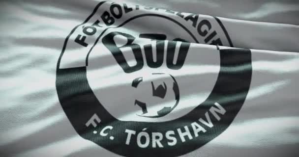 Barselona Spanya Eylül 2022 B36 Torshavn Futbol Kulübü Futbol Takımı — Stok video