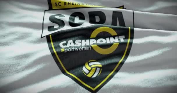 Barcellona Spagna Settembre 2022 Scr Altach Football Club Logo Della — Video Stock