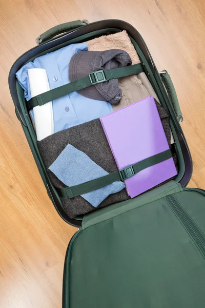 Trip and Travel - Suitcase with Clothes