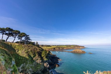 Saint-Marc beach in Treveneuc, near Saint-Quay Portrieux, Brittany, France