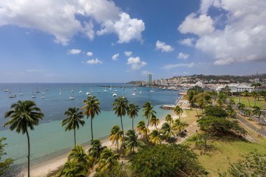 Fort-de-France Rıhtımı, Martinique, Fransız Antilleri