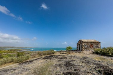 Vierge des Marins Şapeli, Le Marin, Martinique, Fransız Antilleri 'nin Atlantik kıyısında.