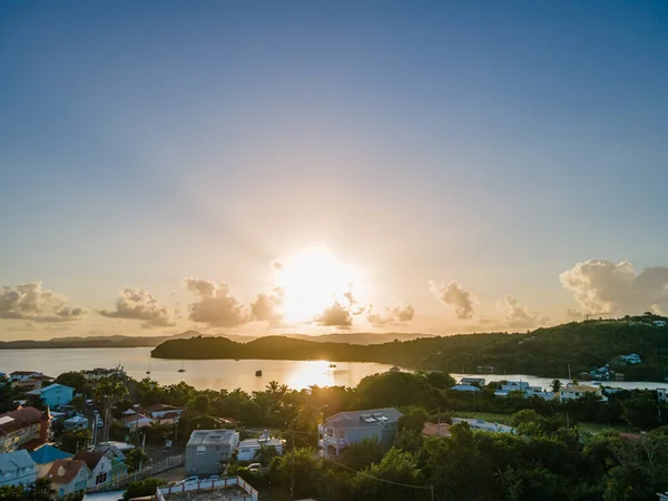 Sunrising Pointe Bout Les Trois Ilets Martinique French Antilles — Photo