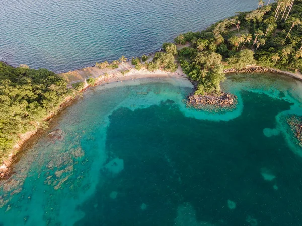 Пляж Пуэнт Бут Труа Илет Мартиника Французские Антильи — стоковое фото