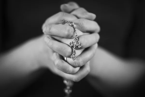 Modlící se žena — Stock fotografie