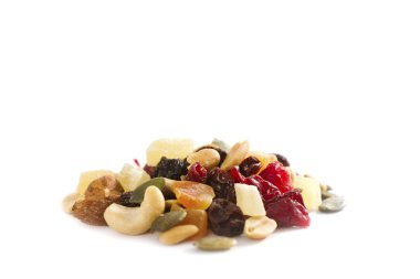 kurutulmuş meyve ile karışık Kuruyemiş