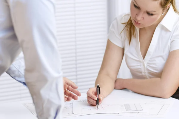 Arbeitstreffen für Geschäftsleute — Stockfoto