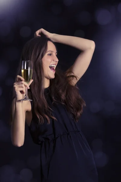 Woman at Party — Stock Photo, Image