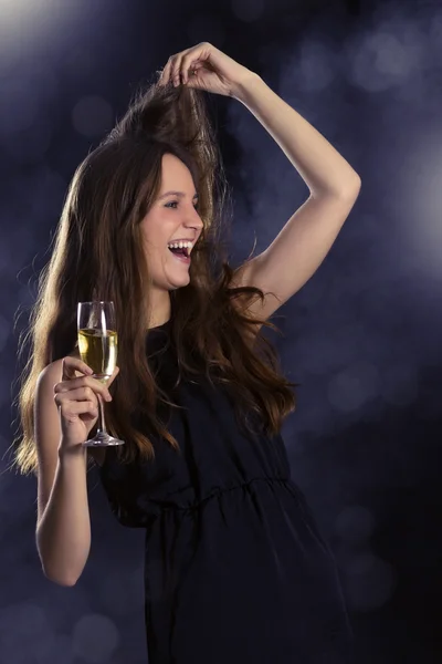Girl at a Party — Stock Photo, Image