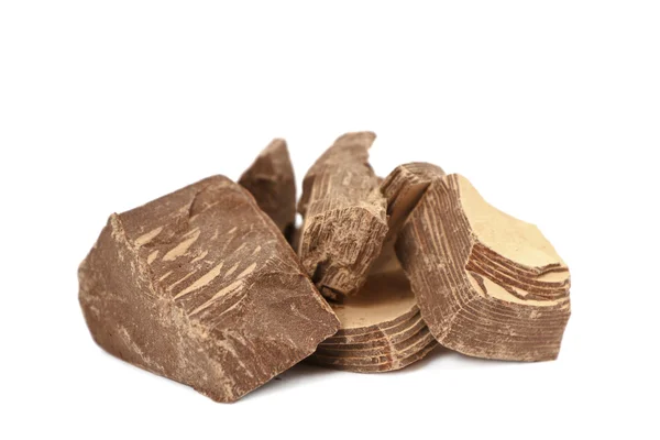 Сырая какао-масса — стоковое фото