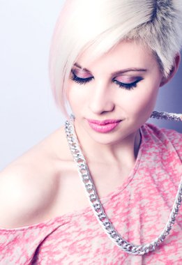 pembe moda kız