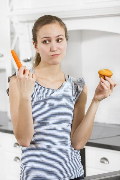 Dilema alimentario — Foto de Stock