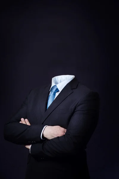 Headless affärsman — Stockfoto