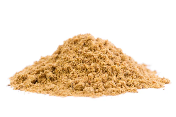 Råa ekologiska koriander spice pulver — Stockfoto