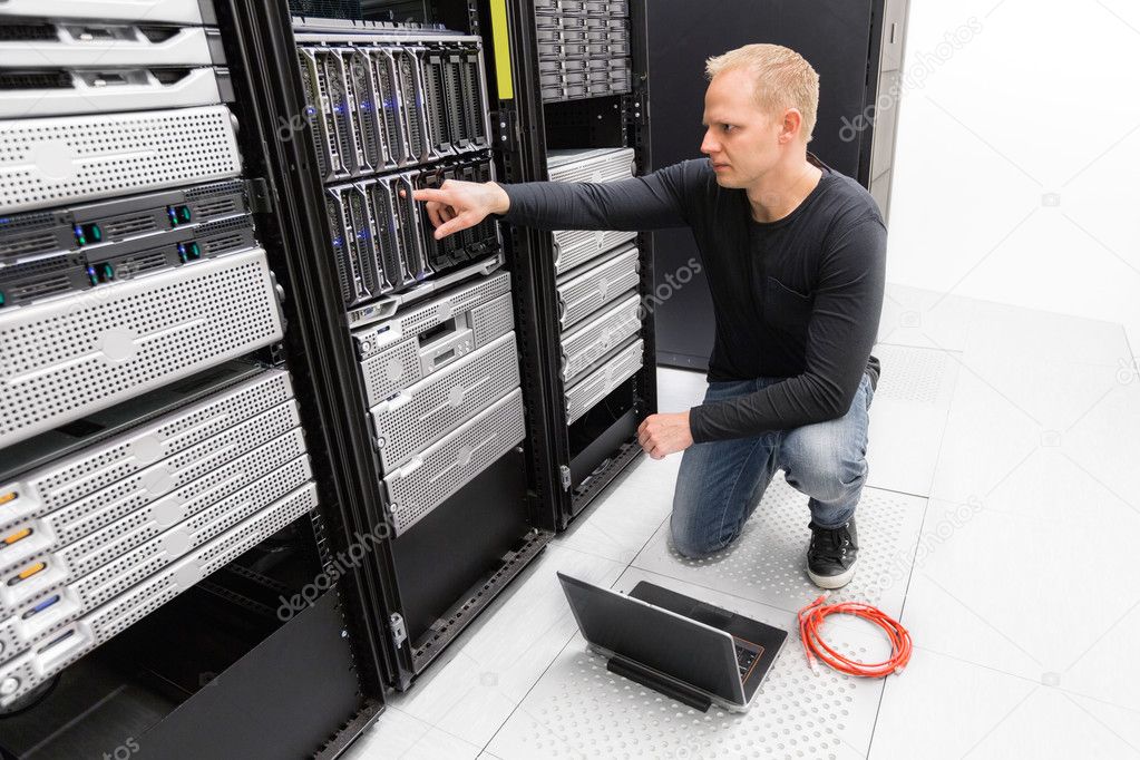 It consultant work with blade servers