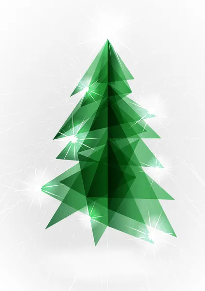 Kerstboom — Stockvector