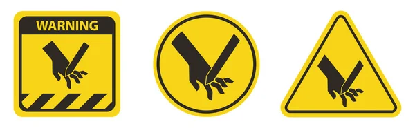 Corte Dedos Signo Símbolo Hoja Ángulo Ilustración Vectorial Aislamiento Etiqueta — Archivo Imágenes Vectoriales